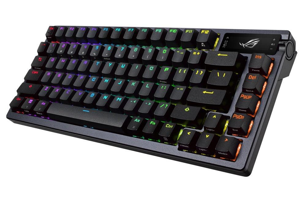 Asus ROG Azoth Custom Hot-swappable Wireless Mechanical Gaming Keyboard - ROG NX Red - Image 4
