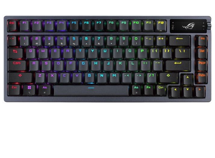 Asus ROG Azoth Custom Hot-swappable Wireless Mechanical Gaming Keyboard - ROG NX Red - Image 5