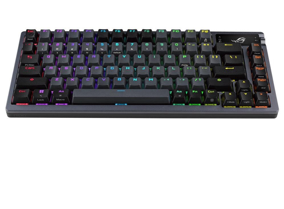 Asus ROG Azoth Custom Hot-swappable Wireless Mechanical Gaming Keyboard - ROG NX Red - Image 9