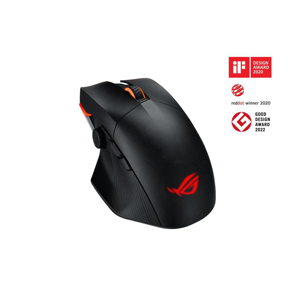 Asus ROG Chakram X Origin Wireless RGB Gaming Mouse (Translucent Black & Silver) - Image 2