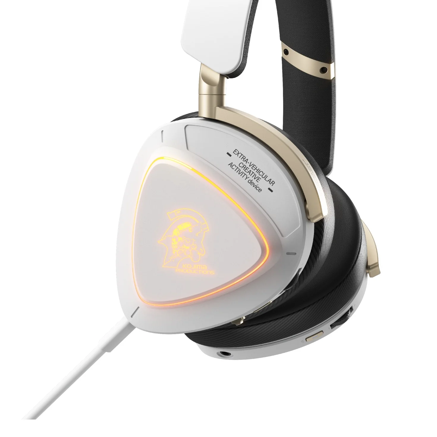 Asus ROG Delta II Gaming Headset (White - Kojima Ed.) (A703) - Image 7