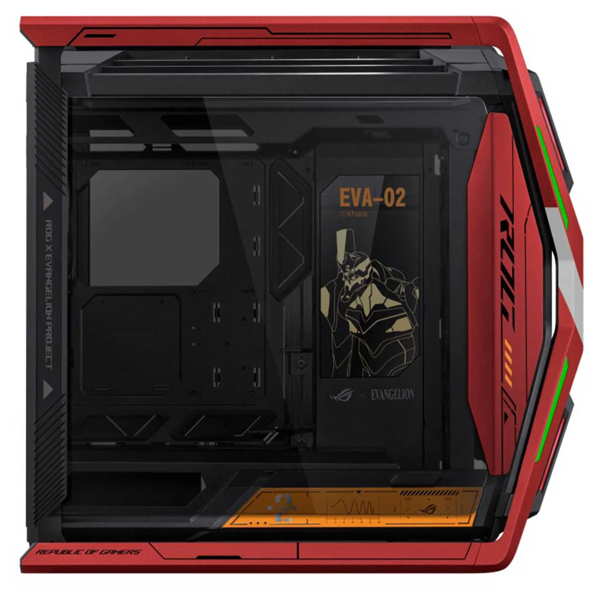 Asus ROG Hyperion GR701 EVA-02 Edition EATX Full-Tower Gaming Case - Image 6