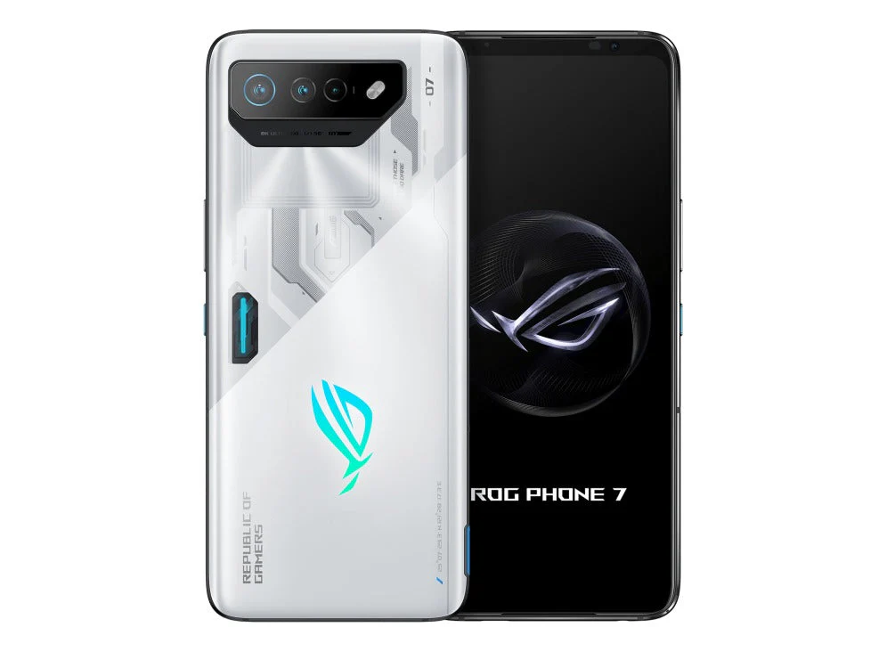 Asus ROG Phone 7 16GB+512GB Android 13 Snapdragon 8 Gen2 5G 6.78" FHD+ Gaming Mobile (Storm White) (AI2205-C-1D042WW)