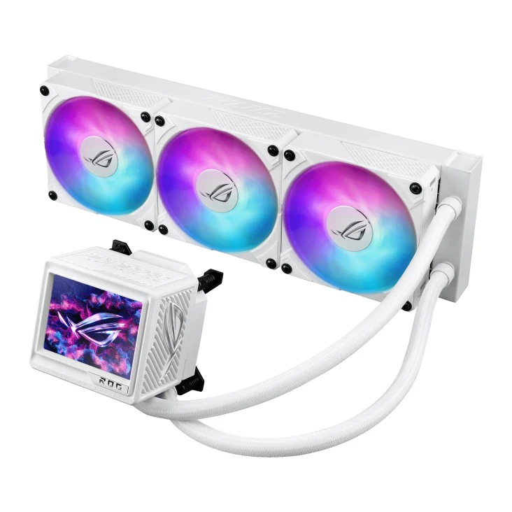 ASUS ROG Ryujin III 360 ARGB Extreme Liquid CPU Cooler (White) - Image 3