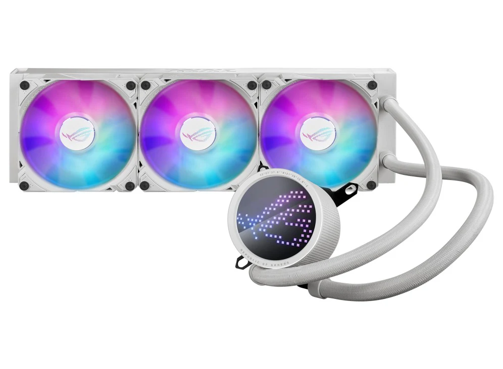 Asus ROG RYUO III 360 ARGB All-In-One CPU Liquid Cooler (White) - Image 3