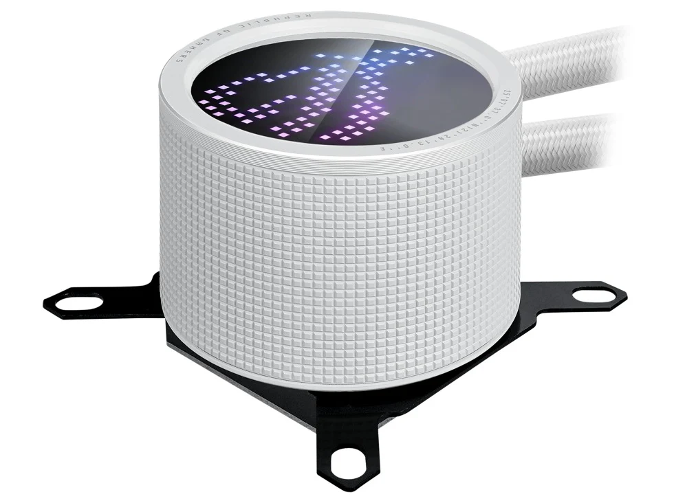 Asus ROG RYUO III 360 ARGB All-In-One CPU Liquid Cooler (White) - Image 4