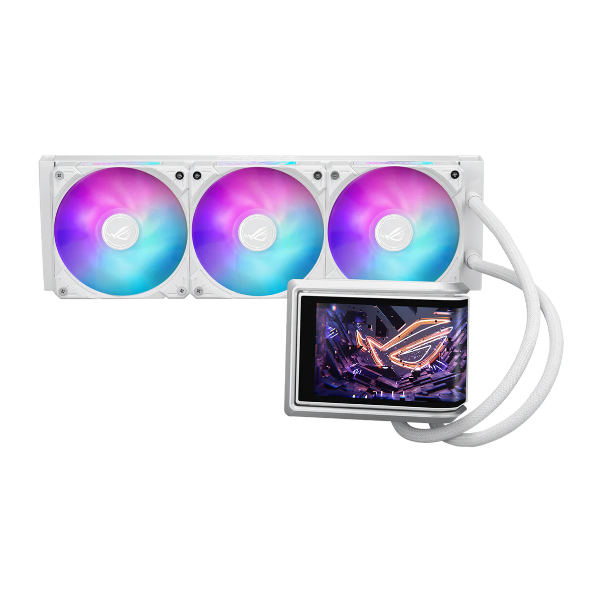 ASUS ROG Ryuo IV 360 ARGB CPU Liquid Cooler (Black, White) - Image 13