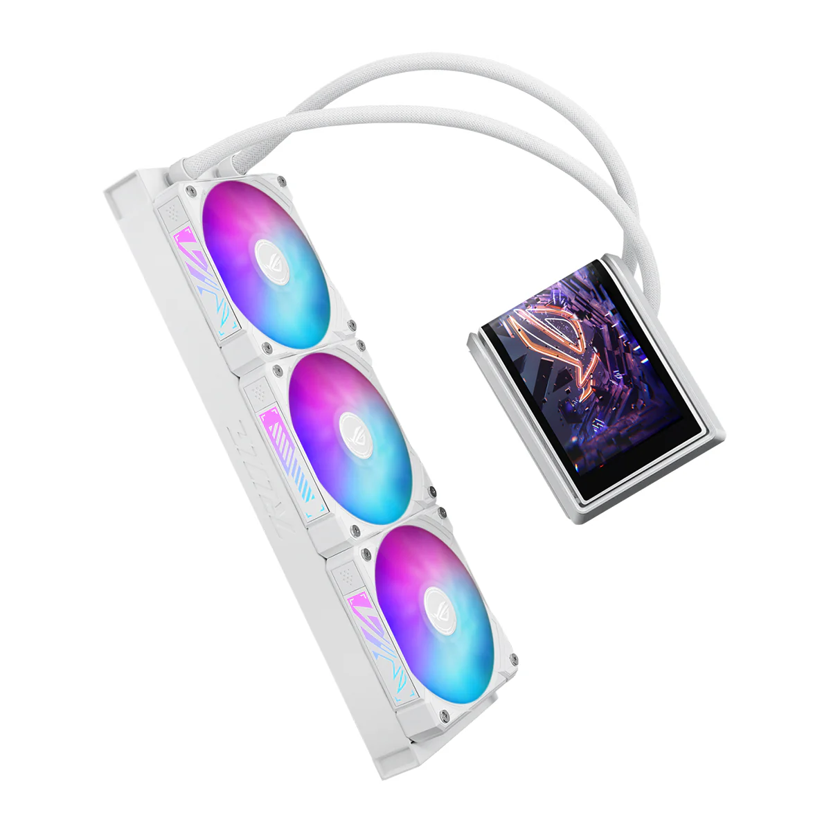 ASUS ROG Ryuo IV 360 ARGB CPU Liquid Cooler (Black, White) - Image 14