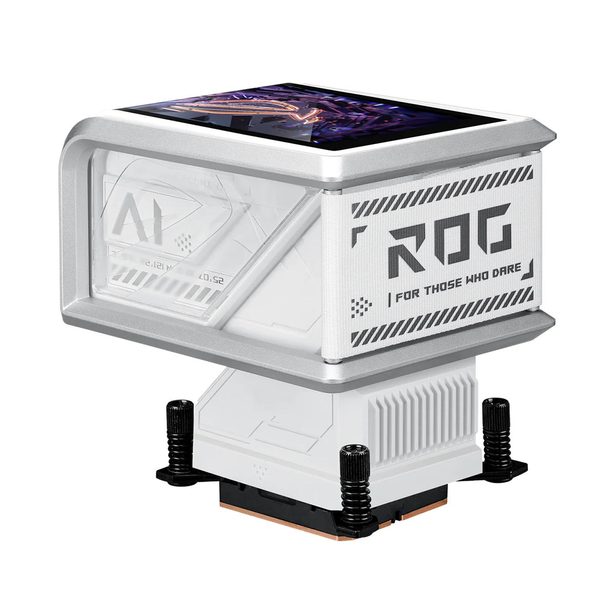 ASUS ROG Ryuo IV 360 ARGB CPU Liquid Cooler (Black, White) - Image 16