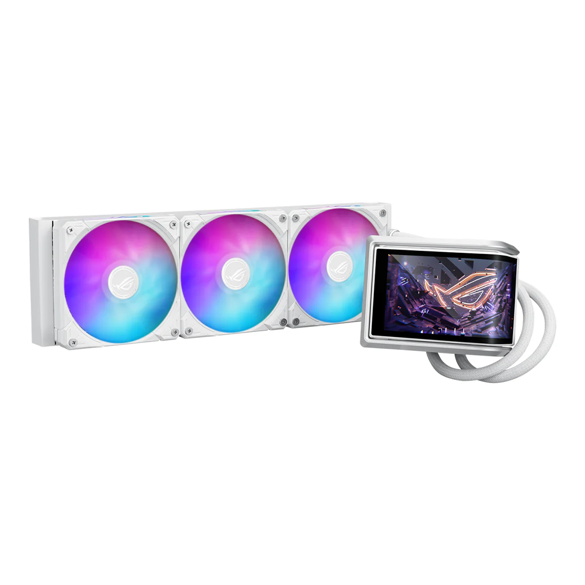 ASUS ROG Ryuo IV 360 ARGB CPU Liquid Cooler (Black, White) - Image 19