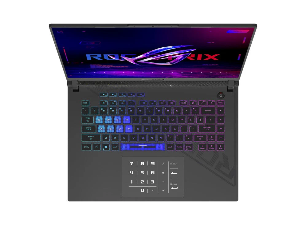 Asus ROG Strix G16 G614JU-N4240W Gaming Laptop (Eclipse Gray) | 16" QHD+ 240Hz WQXGA (2560x1600) | i7-13650HX | 16GB RAM | 1TB SSD | RTX™ 4050 | Windows 11 Home | ROG Backpack - Image 2