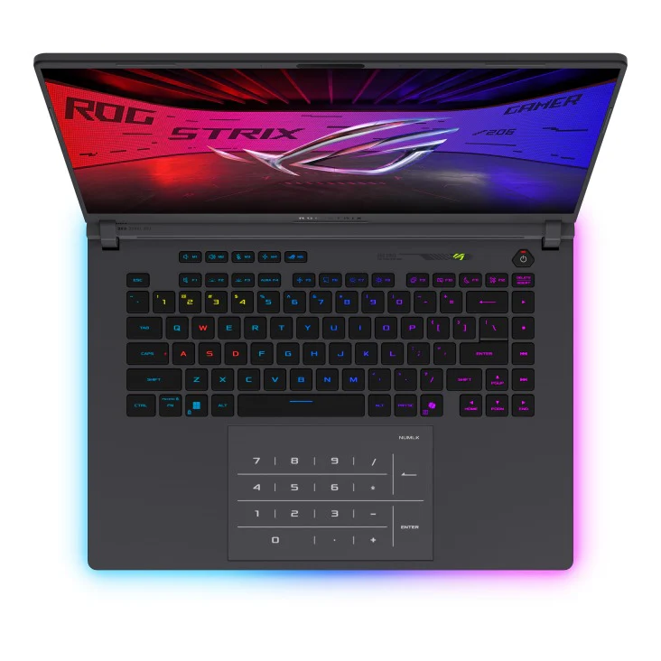 Asus ROG Strix G16 G615JHR-S5050WSM Gaming Laptop | 16" 2.5K (2560x1600) 240Hz IPS | Core i7-14650HX | 16GB RAM | 1TB SSD | RTX 5050 | Windows 11 Home | MS Office 2024 + MS 365 Basic + ROG Backpack - Image 3