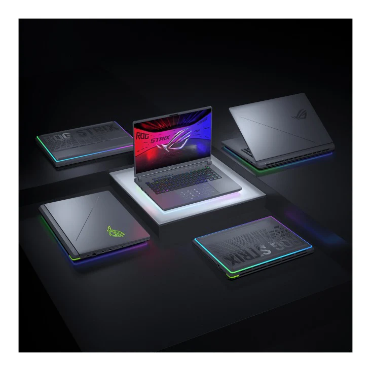 Asus ROG Strix G16 G615LP-S5046WSM Gaming Laptop (Volt Green) | 16" 2.5K (2560x1600) 240Hz IPS | Core Ultra 9 275HX | 16GB RAM | 1TB SSD | RTX 5070 | Windows 11 Home | MS Office 2024 + MS 365 Basic + ROG Impact Gaming Mouse + ROG Backpack - Image 2