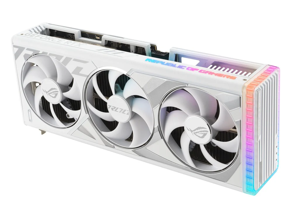 Asus ROG Strix GeForce RTX 4090 24GB OC Edition Gaming Graphics Card (White) - Image 3