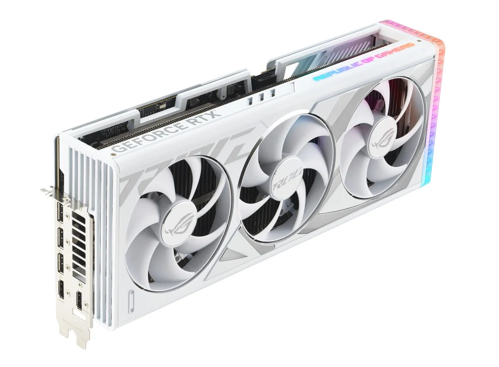 Asus ROG Strix GeForce RTX 4090 24GB OC Edition Gaming Graphics Card (White) - Image 6