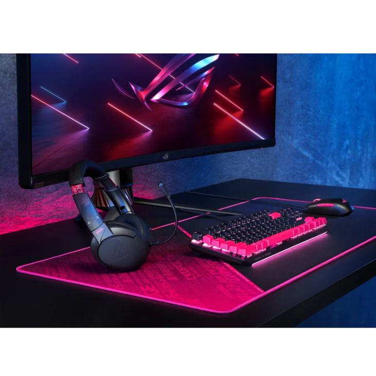 Asus ROG Strix Go 2.4 Electro Punk USB-C 2.4GHz Wireless Gaming Headset - Image 8