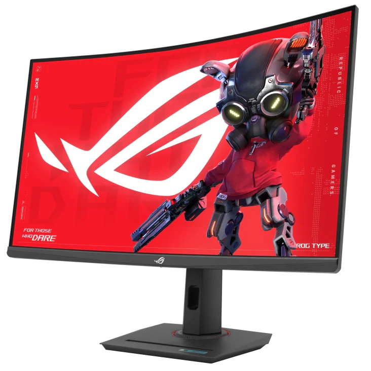 Asus ROG Strix XG32WCS-J 32" QHD (2560x1440) 180Hz 1ms GtG Fast VA USB Type-C Ultra Fast Curved Gaming Monitor - Image 3