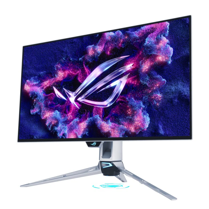 Asus ROG Swift OLED PG27AQWP-W 27" 2560x1440 Dual Mode (QHD @ 540Hz / HD @ 720Hz) 0.02ms WOLED Gaming Monitor with Tilt, Height & Swivel Adjustment - Image 4