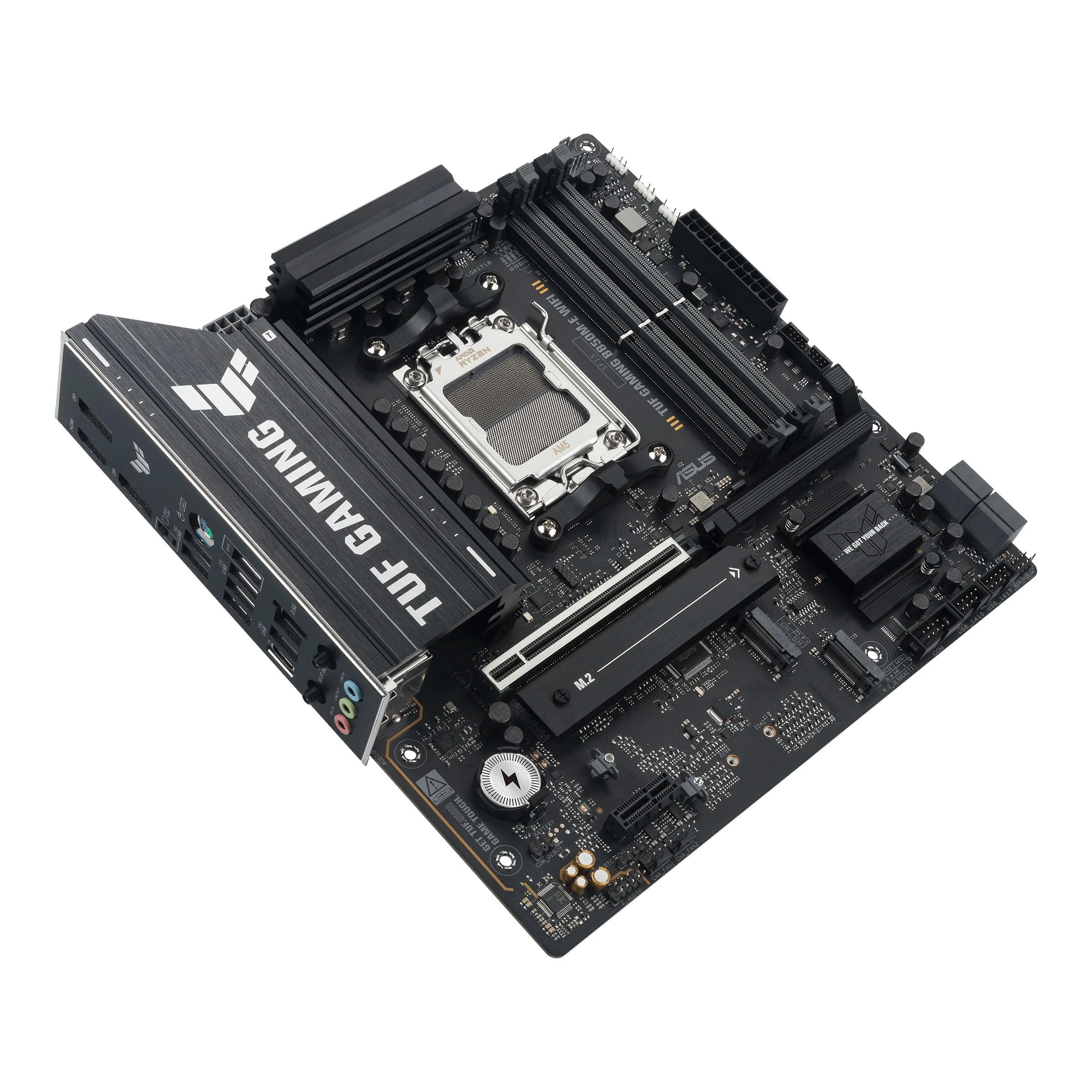 ASUS TUF Gaming B850M-E Wifi DDR5 Motherboard + G.Skill Trident Z5 Neo RGB DDR5 48GB (2x24GB) 6000 MT/s CL28-36-36-96 1.35V AMD EXPO Desktop Memory (Matte Black) (F5-6000J2836F24GX2-TZ5NR) - Image 5