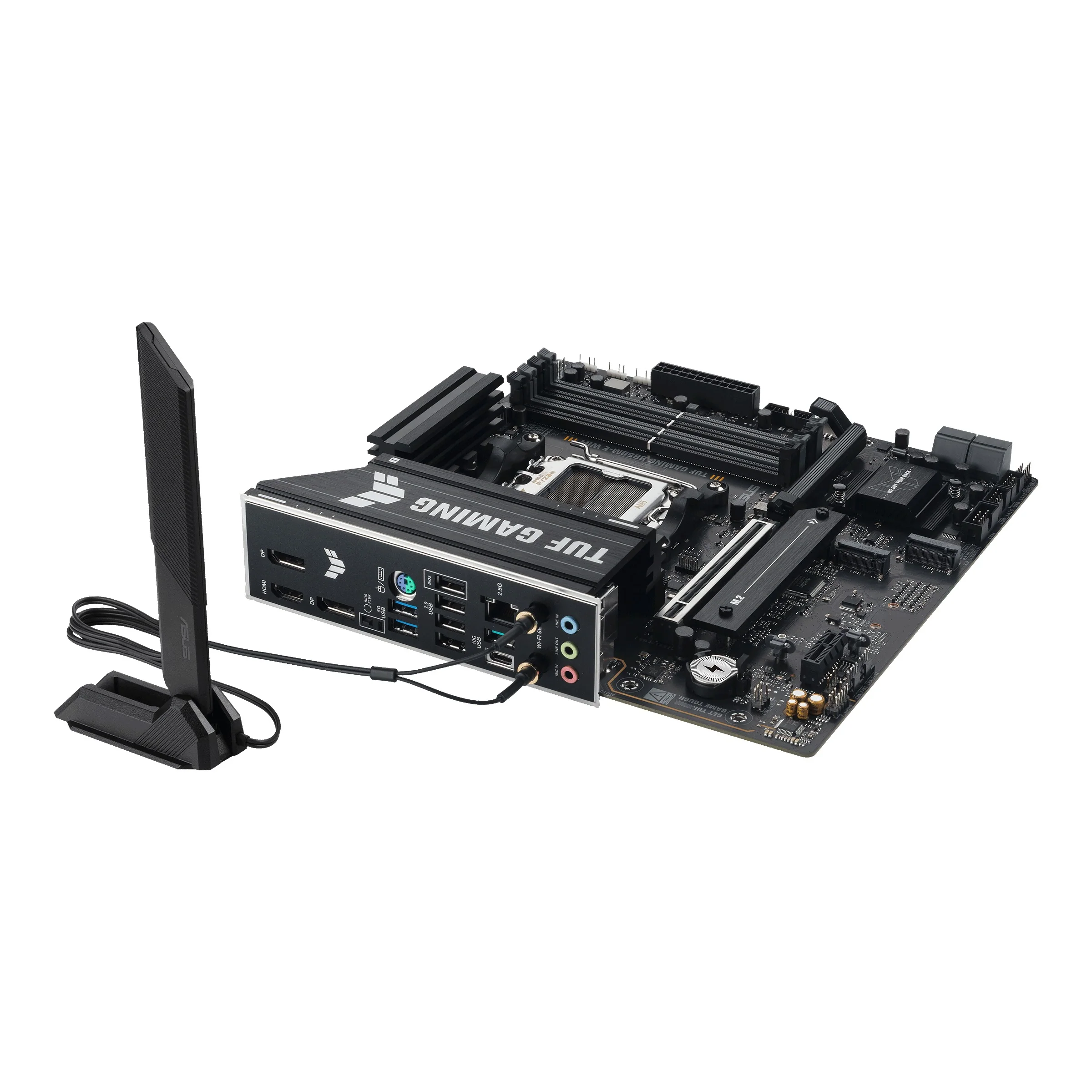 ASUS TUF Gaming B850M-E Wifi DDR5 Motherboard + G.Skill Trident Z5 Neo RGB DDR5 48GB (2x24GB) 6000 MT/s CL28-36-36-96 1.35V AMD EXPO Desktop Memory (Matte Black) (F5-6000J2836F24GX2-TZ5NR) - Image 7