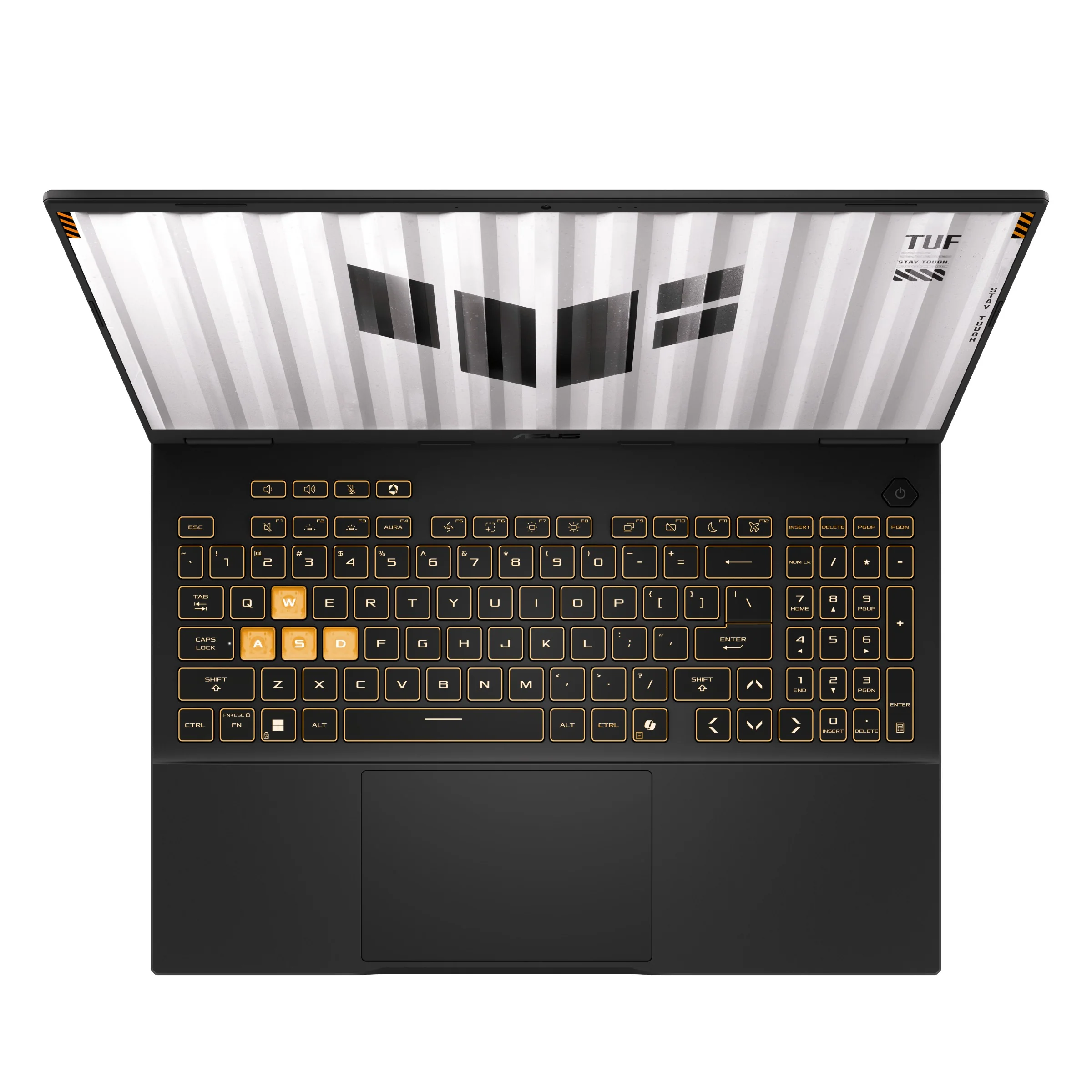 Asus TUF Gaming F16 FX608JPR-RV075WSM Laptop (Jaeger Gray) | 16" FHD+ (1920x1200) 165Hz IPS | Core i7-14650HX | 16GB RAM | 1TB SSD | GeForce RTX 5070 | Windows 11 Home | MS Office Home 2024 + MS 365 Basic + Asus VP4700 TUF Backpack - Image 3