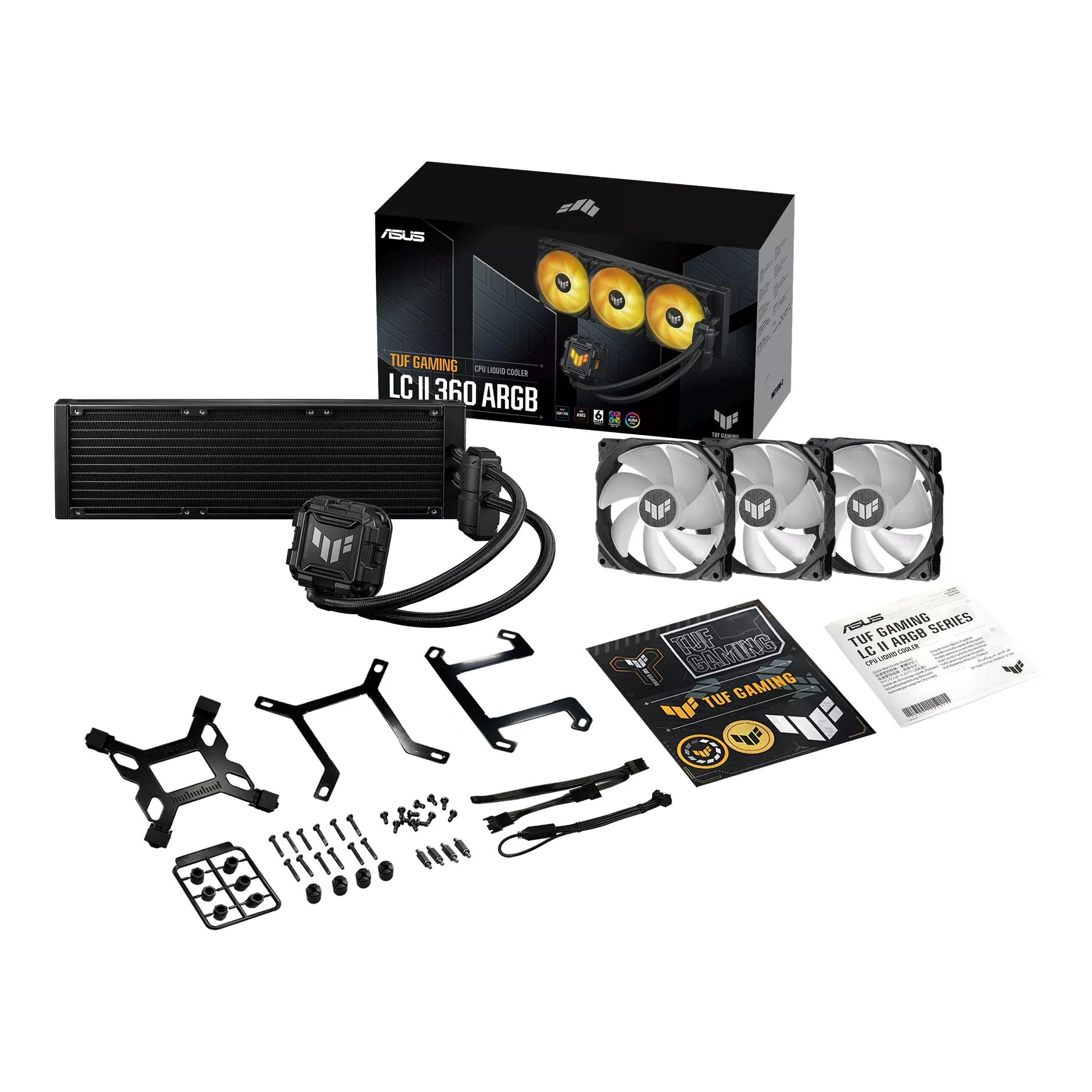 Asus TUF Gaming LC II 360 ARGB CPU Liquid Cooler - Image 5