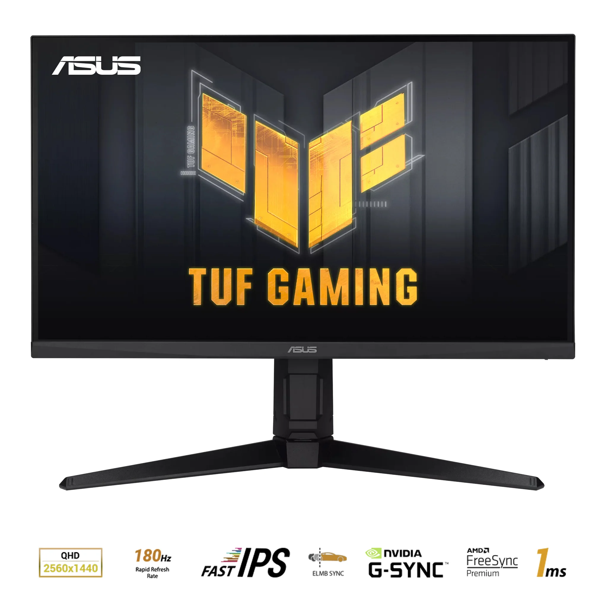 Asus TUF Gaming VG27AQL3A 27" QHD 180HZ Fast IPS ELMB Sync 1MS (GTG) Freesync Premium G-Sync Compatible Monitor