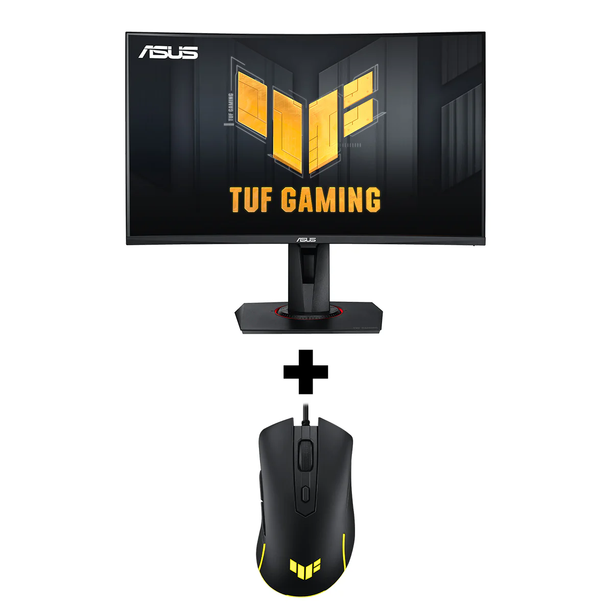 Asus TUF Gaming VG27VQM 27" FHD 240HZ Extreme Low Motion Blur Adaptive-Sync Freesync Premium 1MS (MPRT) Curved Gaming Monitor | Asus TUF Gaming M3 GEN II Wired Mouse (Black) Bundle - Image 11