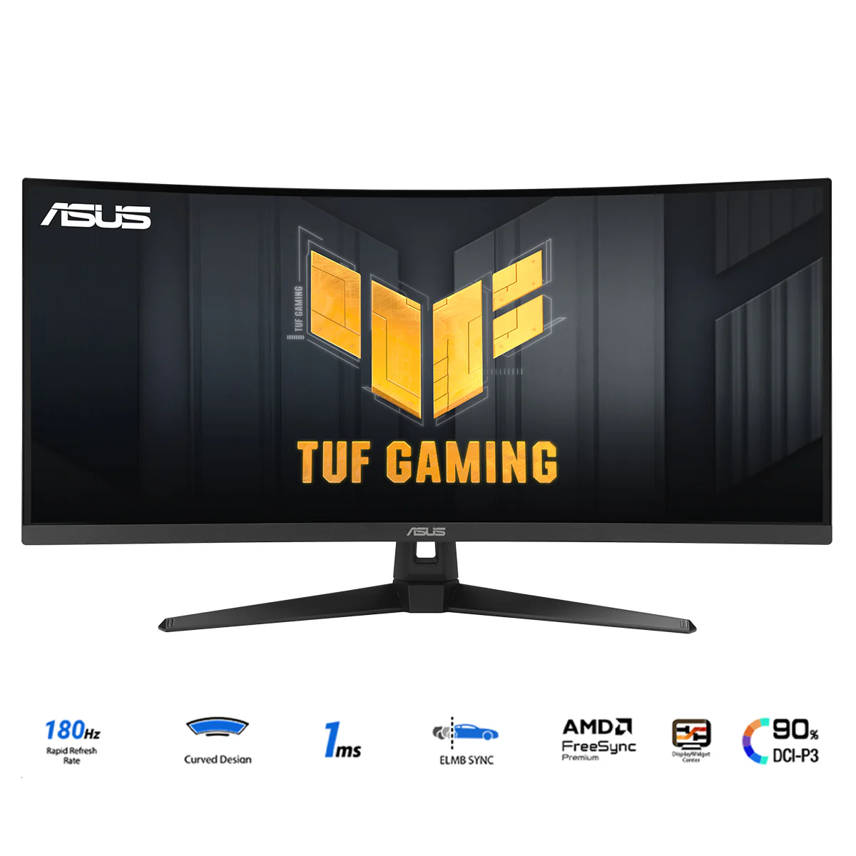 Asus TUF Gaming VG34VQ3B 34" WQHD 180Hz 1Ms (MPRT) Freesync Premium Pro VA Curved Monitor