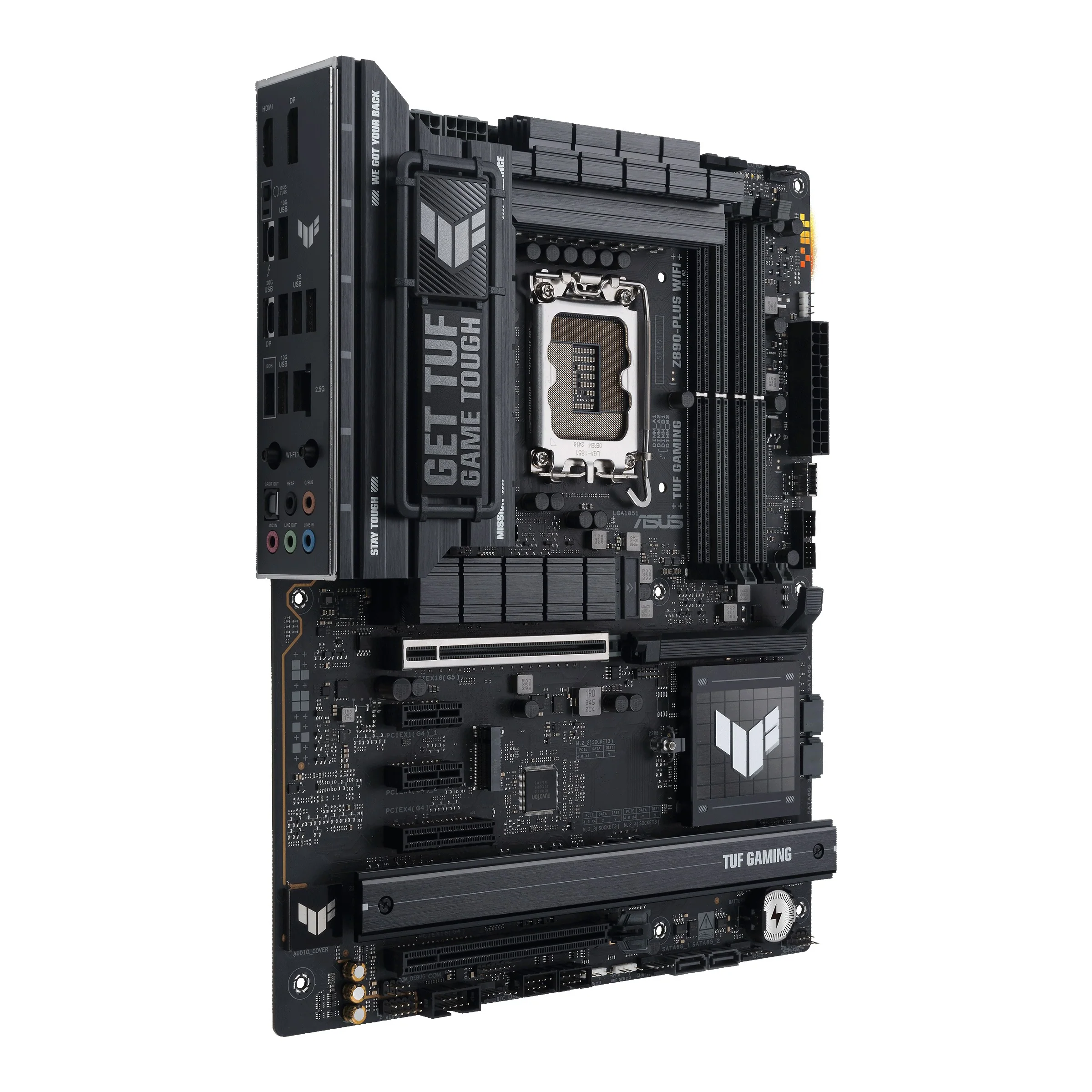 Asus TUF Gaming Z890-Plus Wifi Intel DDR5 Motherboard - Image 2