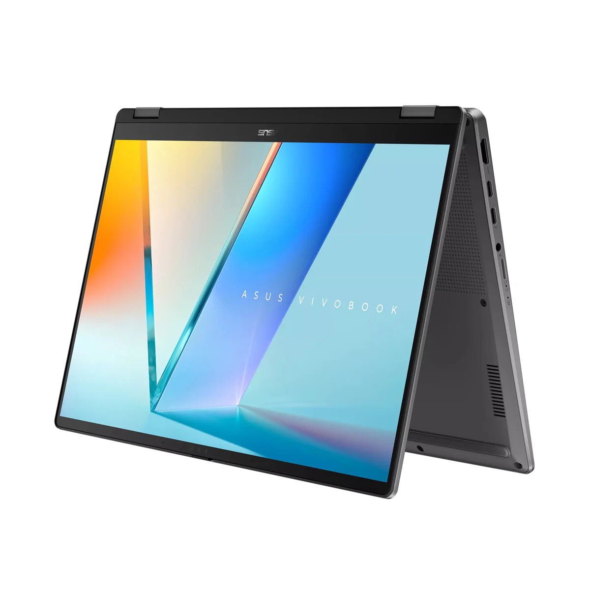 ASUS Vivobook 14 Flip TP3407SA-SG229WSM Laptop (Matte Gray) | 14" WUXGA (1920x1200) OLED | Core Ultra 7 256V | 16GB RAM | 1TB SSD | Intel Arc Graphics | Windows 11 Home | MS Office Home 2024 + MS 365 Basic + ASUS AP4600 Backpack - Image 7