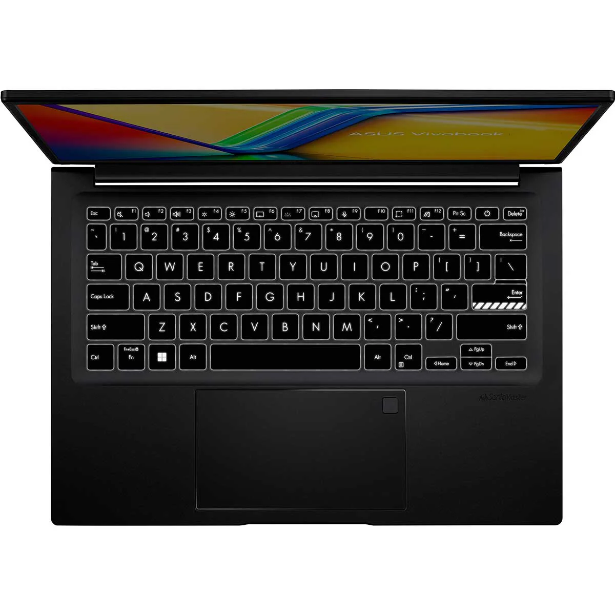 Asus Vivobook 14 M1405YA-LY062WS Laptop (Indie Black) | 14” WUXGA (1920x1200) | Ryzen 5 7530U | 8GB RAM | 512GB SSD | AMD Radeon Graphics | Windows 11 Home | MS Office Home & Student 2021  | Asus AP4600 Backpack - Image 9