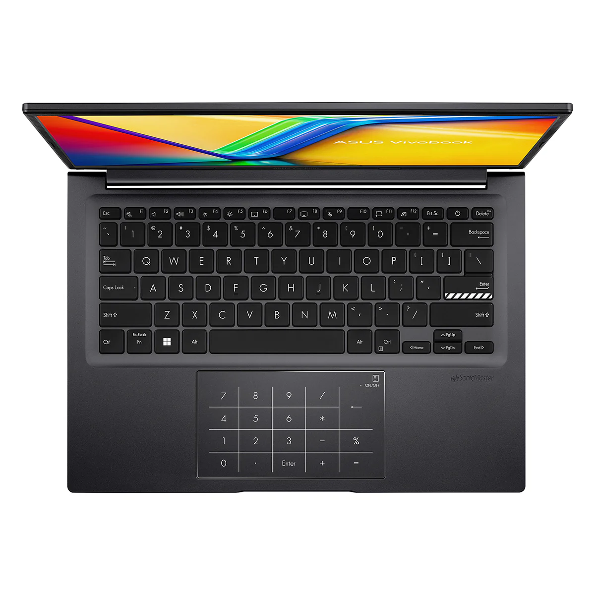 Asus Vivobook 14 X1405VA-LY512WSM Laptop (Indie Black) | 14" FHD (1920x1080) | i7-13620U | 16GB RAM | 512GB SSD | Intel UHD Graphics | Windows 11 Home | MS Office Home & Student 2024 + MS 365 Basic + Asus AP4600 Backpack - Image 5