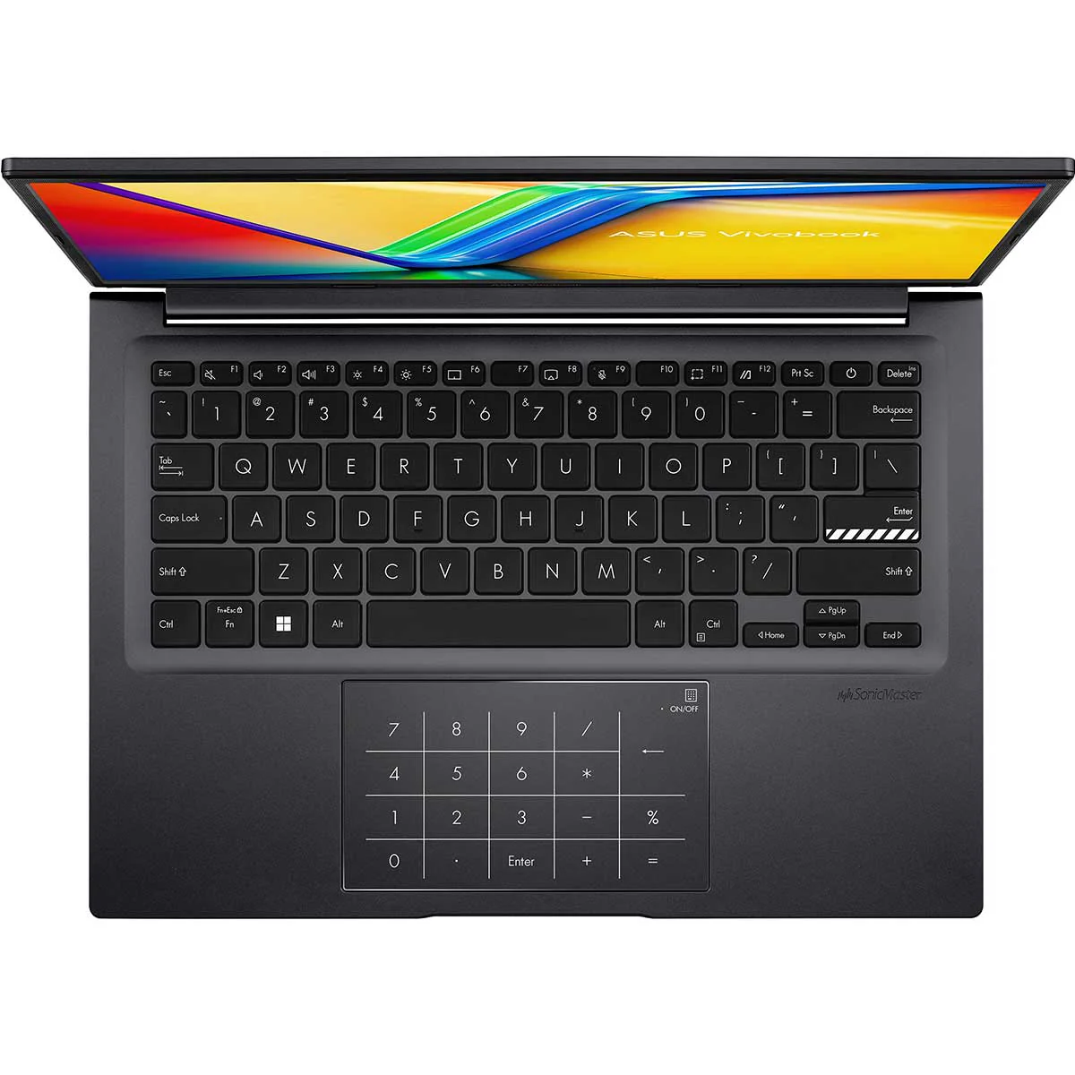 Asus Vivobook 14 X1405ZA-LY040WS Laptop (Indie Black) | 14” WUXGA (1920x1200) | i3 1215U | 8GB RAM | 512GB SSD | Intel Iris Xe Graphics | Windows 11 Home | Asus AP4600 Backpack - Image 4