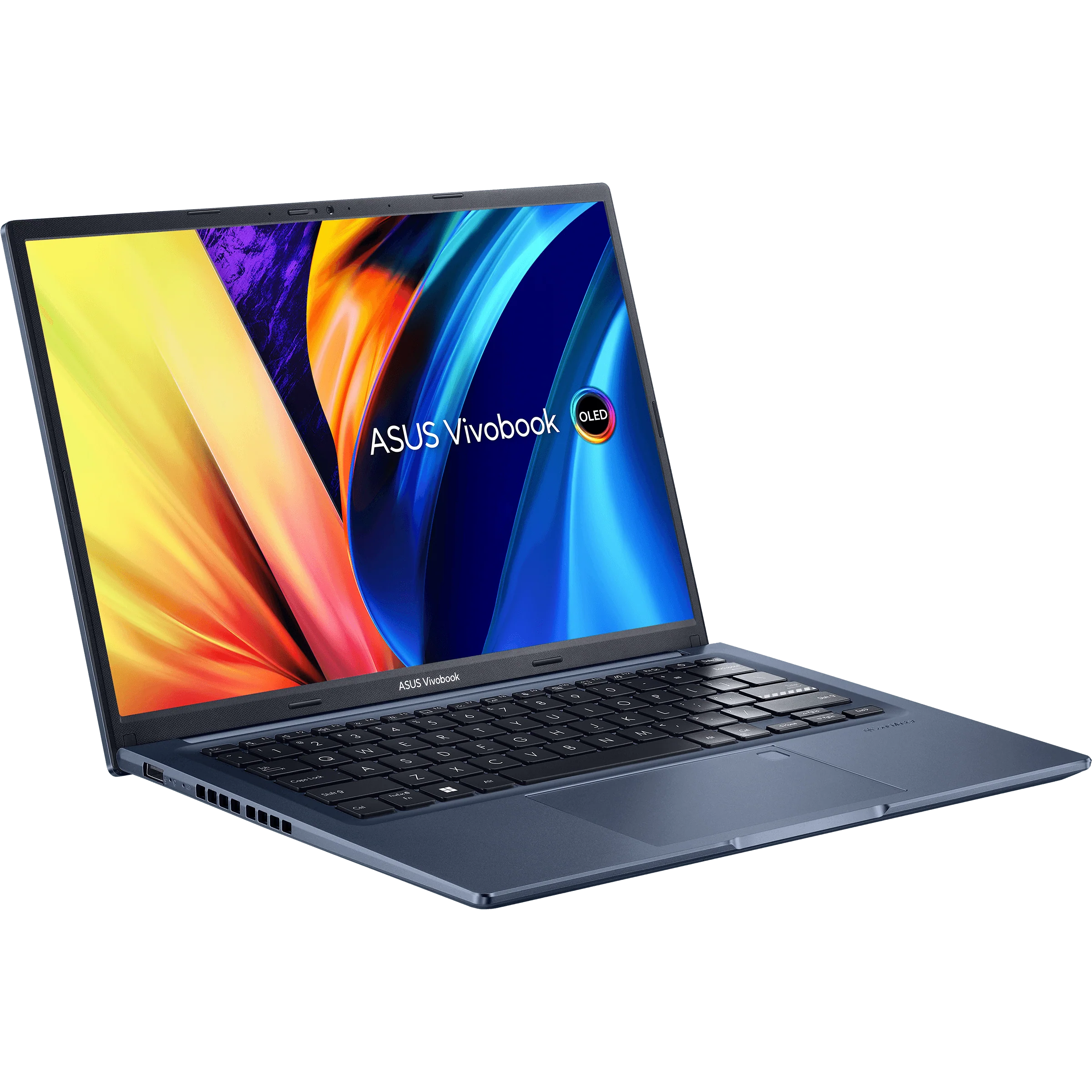 Asus Vivobook 14X OLED X1403ZA-KM116WS Laptop (Quiet Blue) | 14" 2.8K | i5-12500H | 8 GB RAM DDR4 | 512 GB SSD | Intel UHD Graphics | Windows 11 Home | MS Office Home & Student 2021 | Asus BP1504 Casual Backpack - Image 3