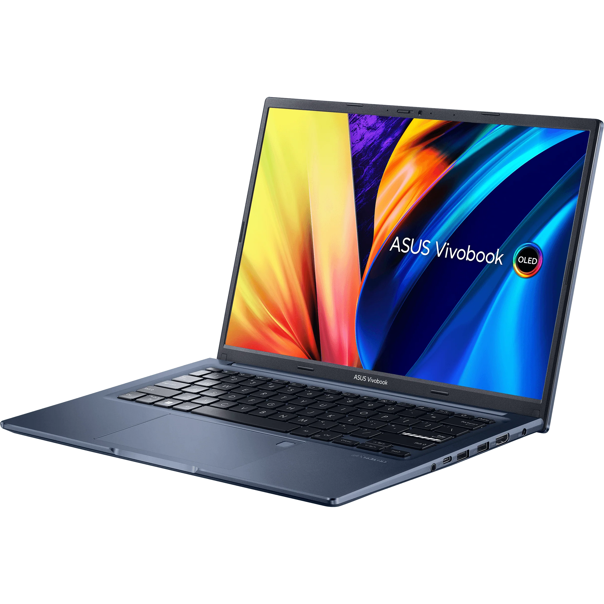 Asus Vivobook 14X OLED X1403ZA-KM116WS Laptop (Quiet Blue) | 14" 2.8K | i5-12500H | 8 GB RAM DDR4 | 512 GB SSD | Intel UHD Graphics | Windows 11 Home | MS Office Home & Student 2021 | Asus BP1504 Casual Backpack - Image 4