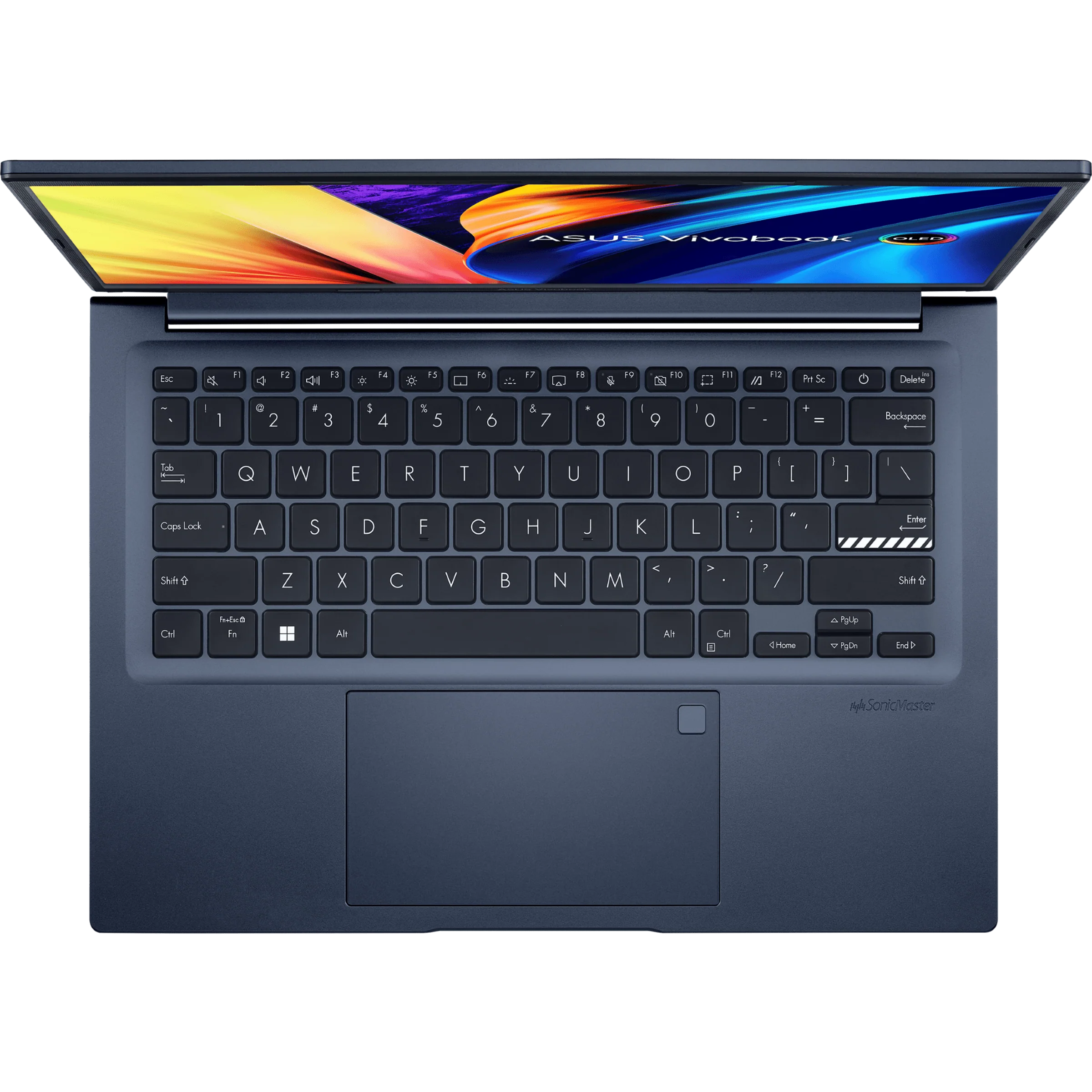 Asus Vivobook 14X OLED X1403ZA-KM116WS Laptop (Quiet Blue) | 14" 2.8K | i5-12500H | 8 GB RAM DDR4 | 512 GB SSD | Intel UHD Graphics | Windows 11 Home | MS Office Home & Student 2021 | Asus BP1504 Casual Backpack - Image 5