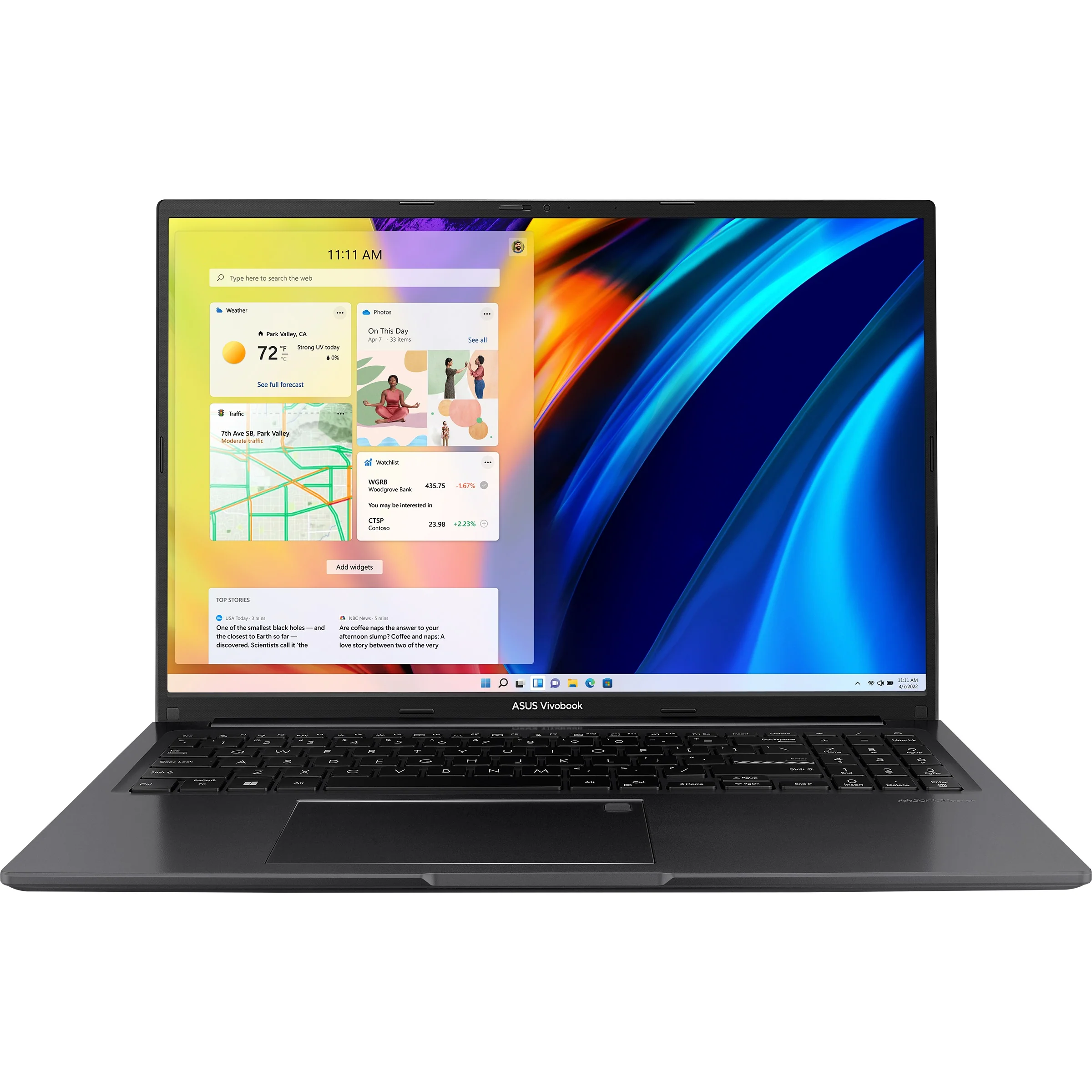 Asus Vivobook 16 X1605VA-MB870WSM Laptop (Indie Black) | 16" WUXGA (1920x1200) | i3-1315U | 8GB RAM | 512GB SSD | Intel UHD Graphics | Windows 11 Home | MS Office Home 2024 + MS 365 Basic + Asus AP4600 Backpack - Image 2
