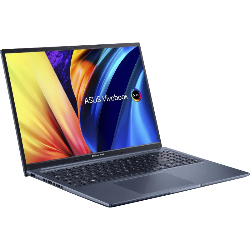 Asus Vivobook 16X OLED M1603QA-L2122WS Laptop (Quiet Blue) | 4K (3840 x 2400) OLED | Ryzen 5 5600H | 8 GB RAM | 512 GB SSD | AMD Radeon Graphics | Windows 11 Home | MS Office Home & Student 2021 | Asus BP1504 Casual Backpack - Image 4