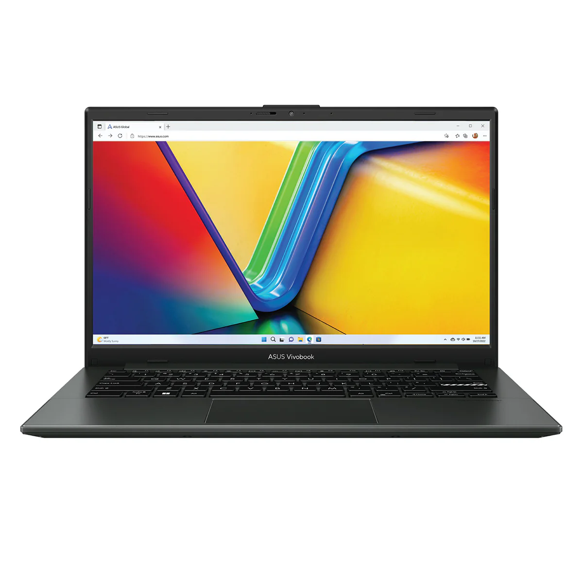 Asus Vivobook Go 14 E1404FA-NK611WSM Laptop (Mixed Black) | 14" FHD (1920x1080) | Ryzen 5 7520U | 16GB RAM | 512GB SSD | AMD Radeon Graphics | Windows 11 Home | MS Office Home & Student 2024 + MS 365 Basic + Asus AP4600 Backpack - Image 2