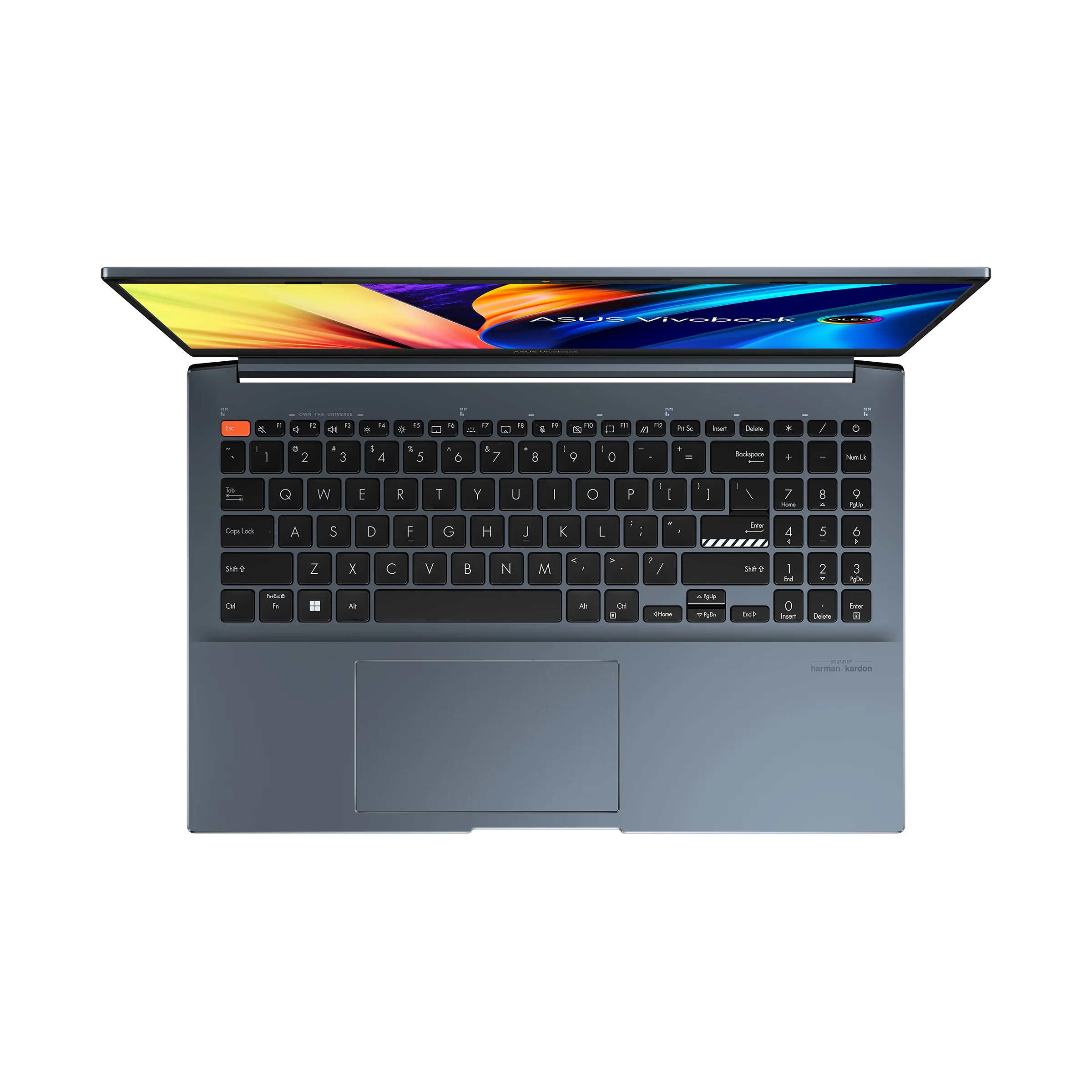 Asus Vivobook Pro 15 OLED K6502VV-MA033WS Laptop (Quiet Blue) | 15.6" 2.8K (2880 x 1620) OLED |  i9-13900H | 16 GB RAM | 1 TB SSD | RTX 4060 | Windows 11 Home | MS Office Home & Student 2021 | ASUS BP1504 Casual Backpack - Image 6