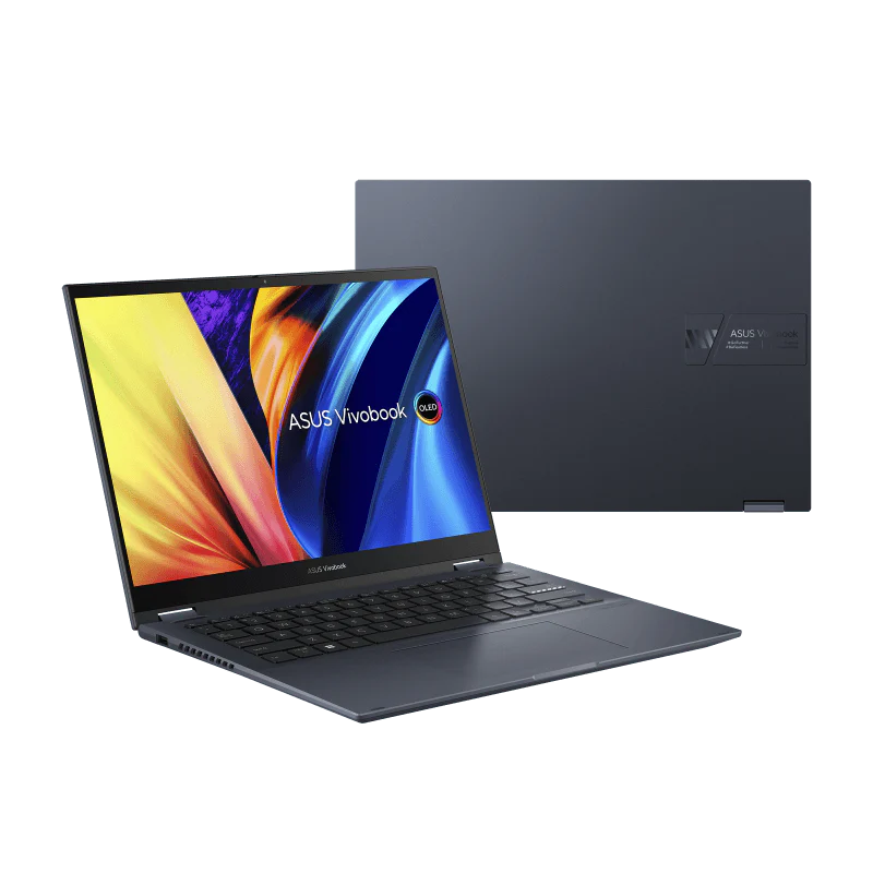 ASUS Vivobook S 14 FLIP OLED TN3402QA-KN090WS Laptop (Quiet Blue) | 14" 2.8K | Ryzen 7 5800H | 8GB DDR4 | 512 GB SSD | AMD Radeon Graphics | Windows 11 Home | MS Office H&S 2021 | Palmrest | ASUS Sleeve | Stylus Pen - Image 10