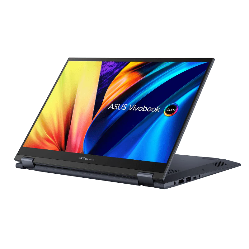 ASUS Vivobook S 14 FLIP OLED TN3402QA-KN090WS Laptop (Quiet Blue) | 14" 2.8K | Ryzen 7 5800H | 8GB DDR4 | 512 GB SSD | AMD Radeon Graphics | Windows 11 Home | MS Office H&S 2021 | Palmrest | ASUS Sleeve | Stylus Pen - Image 3