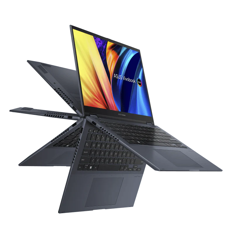 ASUS Vivobook S 14 FLIP OLED TN3402QA-KN090WS Laptop (Quiet Blue) | 14" 2.8K | Ryzen 7 5800H | 8GB DDR4 | 512 GB SSD | AMD Radeon Graphics | Windows 11 Home | MS Office H&S 2021 | Palmrest | ASUS Sleeve | Stylus Pen - Image 7