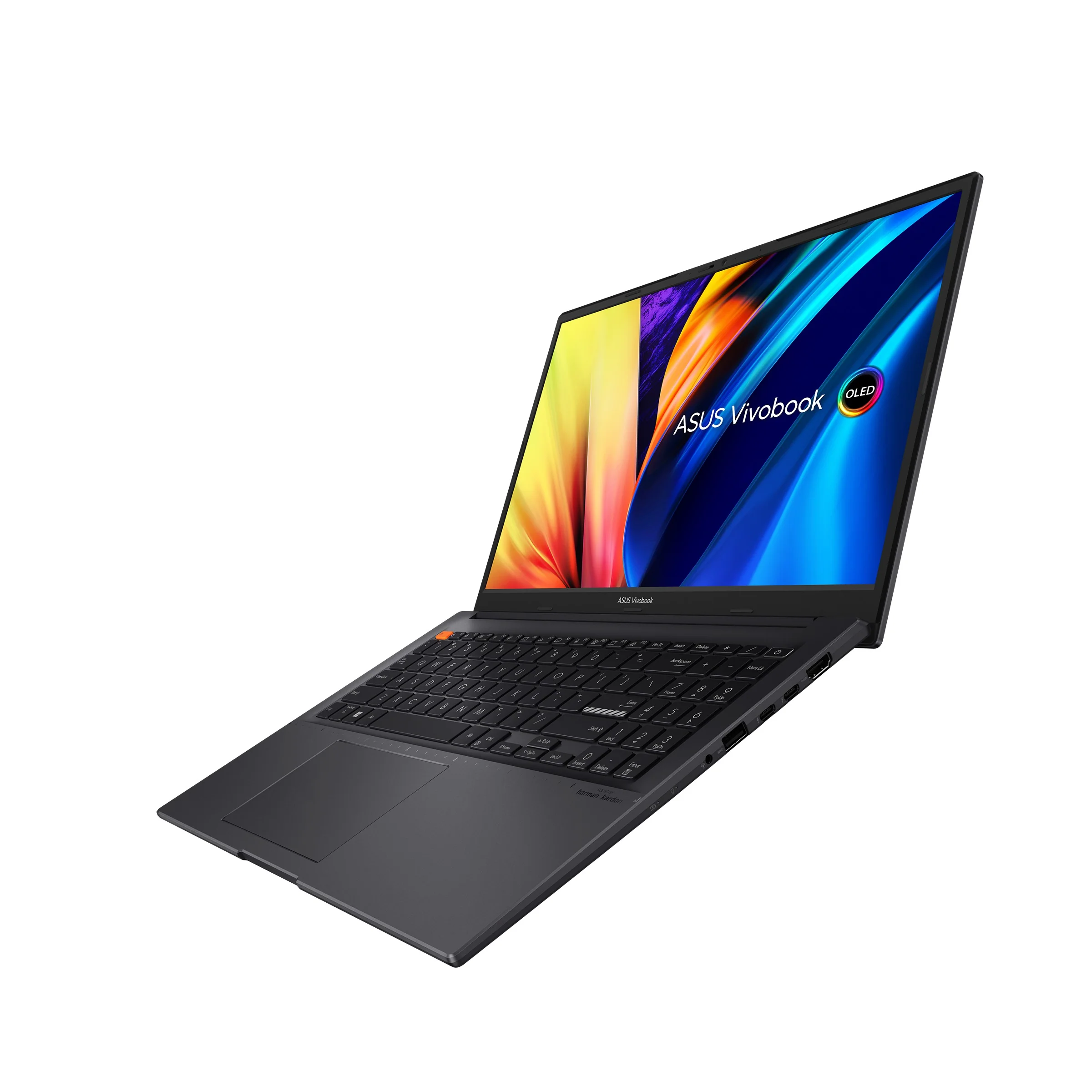 Asus Vivobook S 15 OLED K3502ZA-L1477WS Laptop (Indie Black) | 15.6” FHD (1920 x 1080) OLED | i5-12500H | 8GB RAM | 512GB SSD | Intel Iris Xe Graphics | Windows 11 Home | MS Office Home & Student 2021 | Asus BP1504 Casual Backpack - Image 6