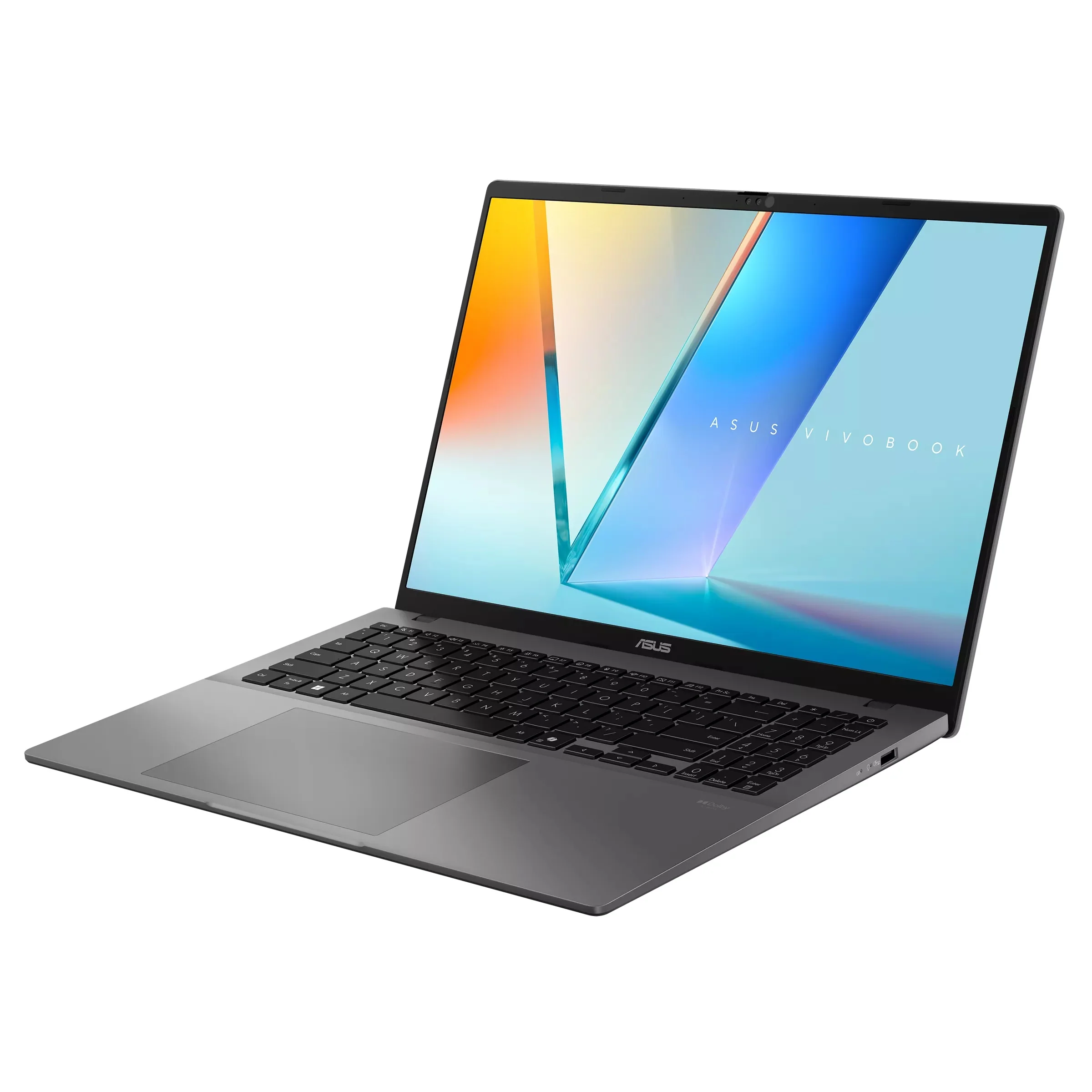 ASUS Vivobook S16 S3607AA-SH041WSM Laptop (Matte Gray) | 16" WUXGA (1920x1200) OLED | Core Ultra 7 355 | 16GB RAM | 512GB SSD | Intel Arc Graphics | Windows 11 Home | MS Office Home 2024 + MS 365 Basic + ASUS AP4600 Backpack - Image 4