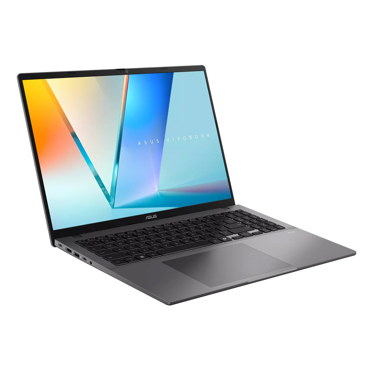 Asus Vivobook S16 S3607CA-SH159WSM Laptop (Matte Gray) | 16" FHD (1920x1200) OLED | Core Ultra 7 255H | 16GB RAM | 512GB SSD | Intel Arc Graphics | Windows 11 Home | MS Office Home 2024 + MS 365 Basic + ASUS AP4600 Backpack - Image 9