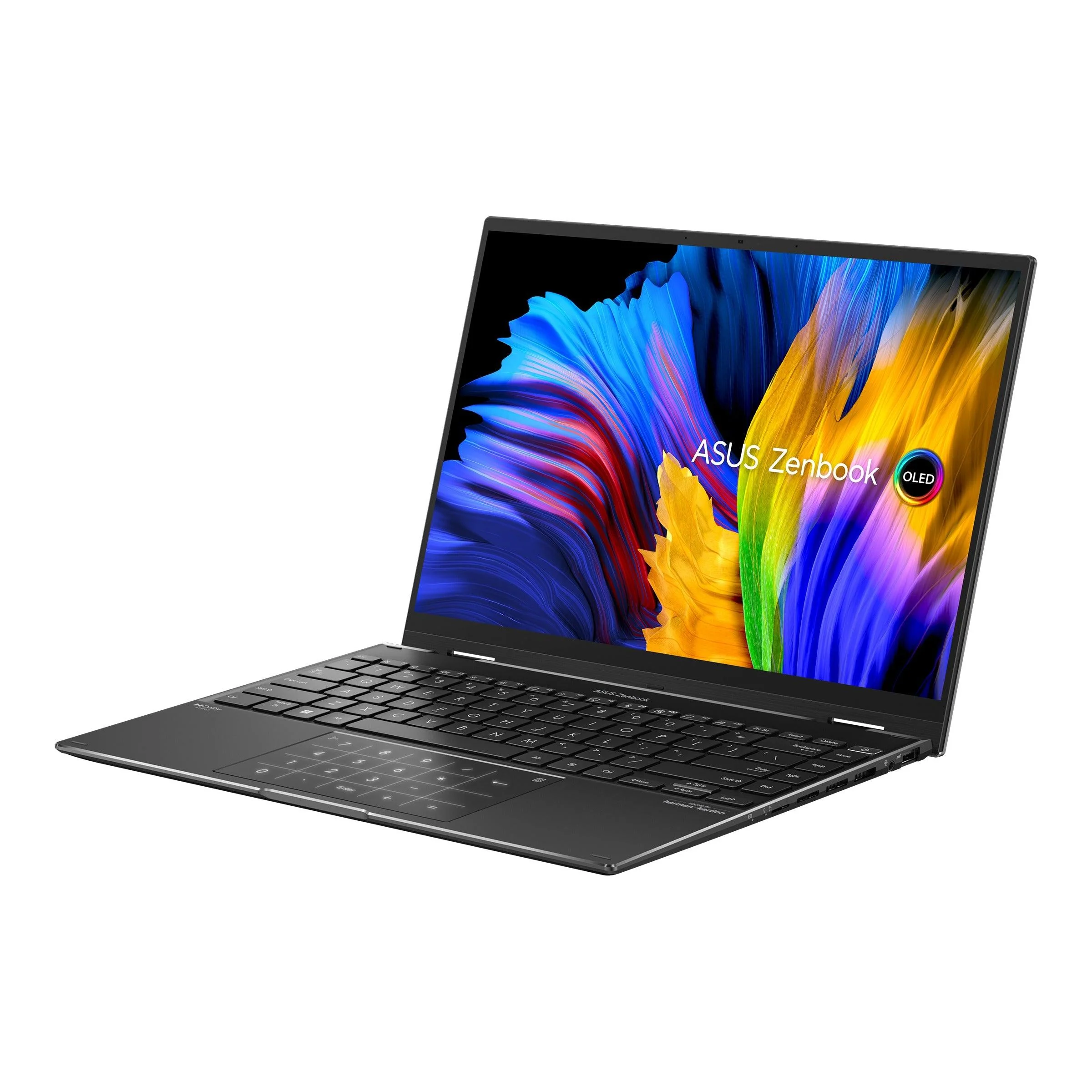 Asus Zenbook 14 Flip OLED UN5401RA-KU095WS Laptop (Jade Black) | 14" 4K (3840 x 2400) OLED | Ryzen™ 9 6900HX | 16GB LPDDR5 RAM | 512GB SSD | AMD Radeon™ Graphics | Windows 11 Home | MS Office Home & Student 2021 | Asus Sleeve - Image 6