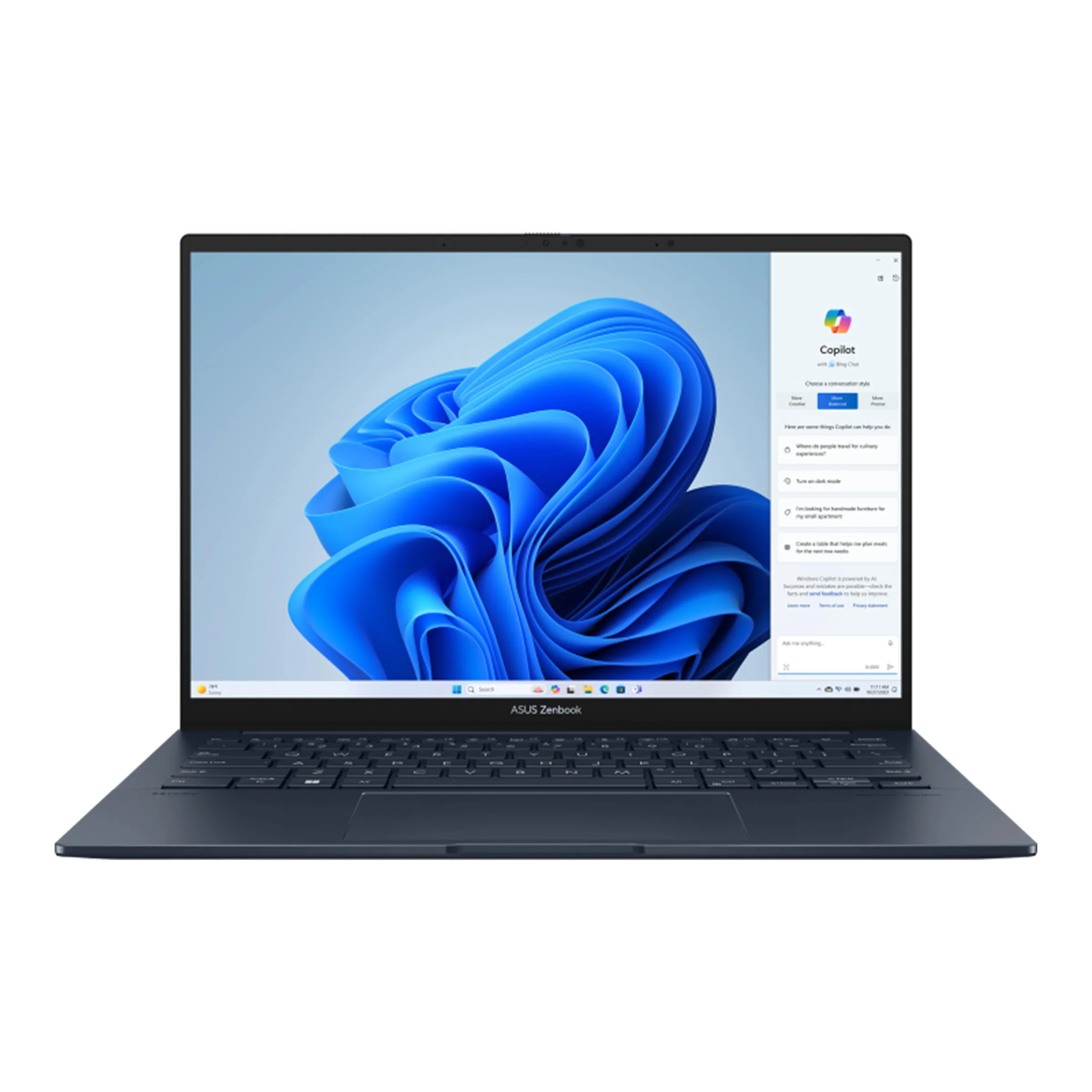 Asus Zenbook 14 UX3405MA-PP678WSM Laptop (Ponder Blue) | 14" 3K (2880x1800) OLED 120Hz | Ultra 5 125H | 16GB RAM | 1TB SSD | Intel Arc Graphics | Windows 11 Home | MS Office Home & Student 2021 + MS 365 Basic + Asus Sleeve - Image 2