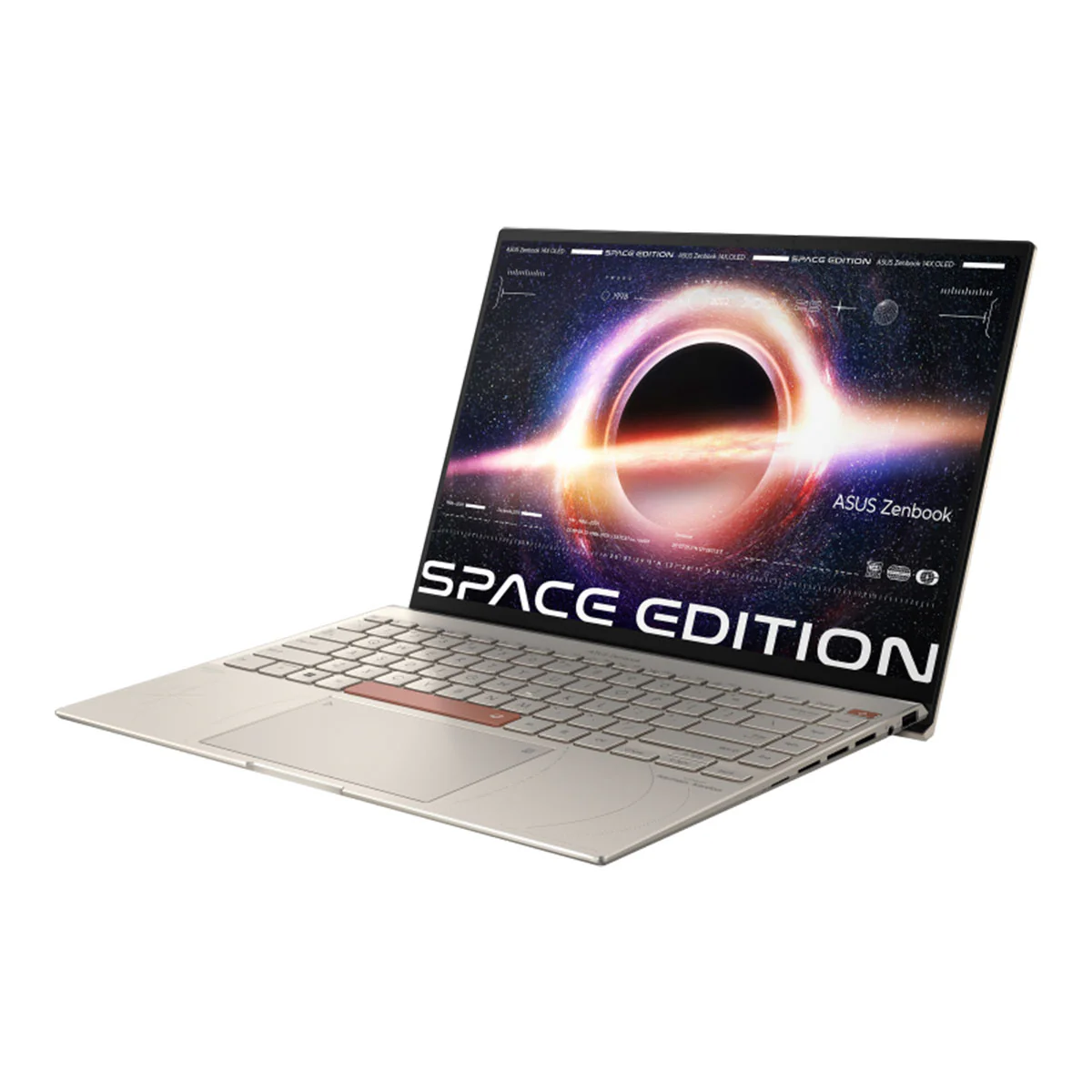 Asus Zenbook 14X OLED Space Edition UX5401ZAS-KN016WS Laptop (Zero-G Titanium) | 14", 2.8K (2880 x 1800) OLED | i7-12700H | 16GB RAM | Intel Iris Xᵉ Graphics | 1TB SSD | Windows 11 Home | MS Office H&S 2021 | Sleeve | Asus BP1504 Casual Backpack - Image 4